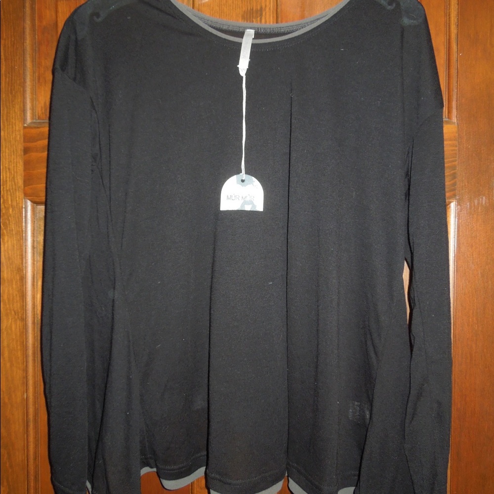 Mur Mur NWT Size Small Long Sleeve Sheer Top